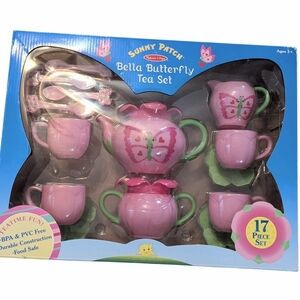 Melissa & Doug Bella Butterfly Tea Set - PLEASE READ
